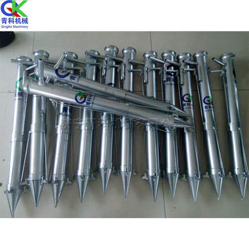 辣椒苗西红柿苗手提式栽种机不锈钢材质移栽器三开口尖顶栽苗器