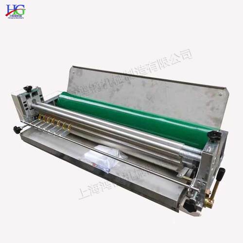 热熔胶过胶机 滚筒式压纸粘合Gluing machine 皮革纸板点胶机
