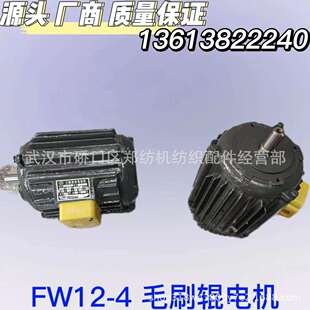 潍坊纺织配件FA224梳棉机配件 4毛刷辊电机郑州纺机配件 FW12