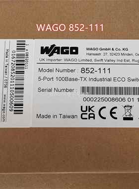 万可WGAO852-11 1,7560-02现货模块议价