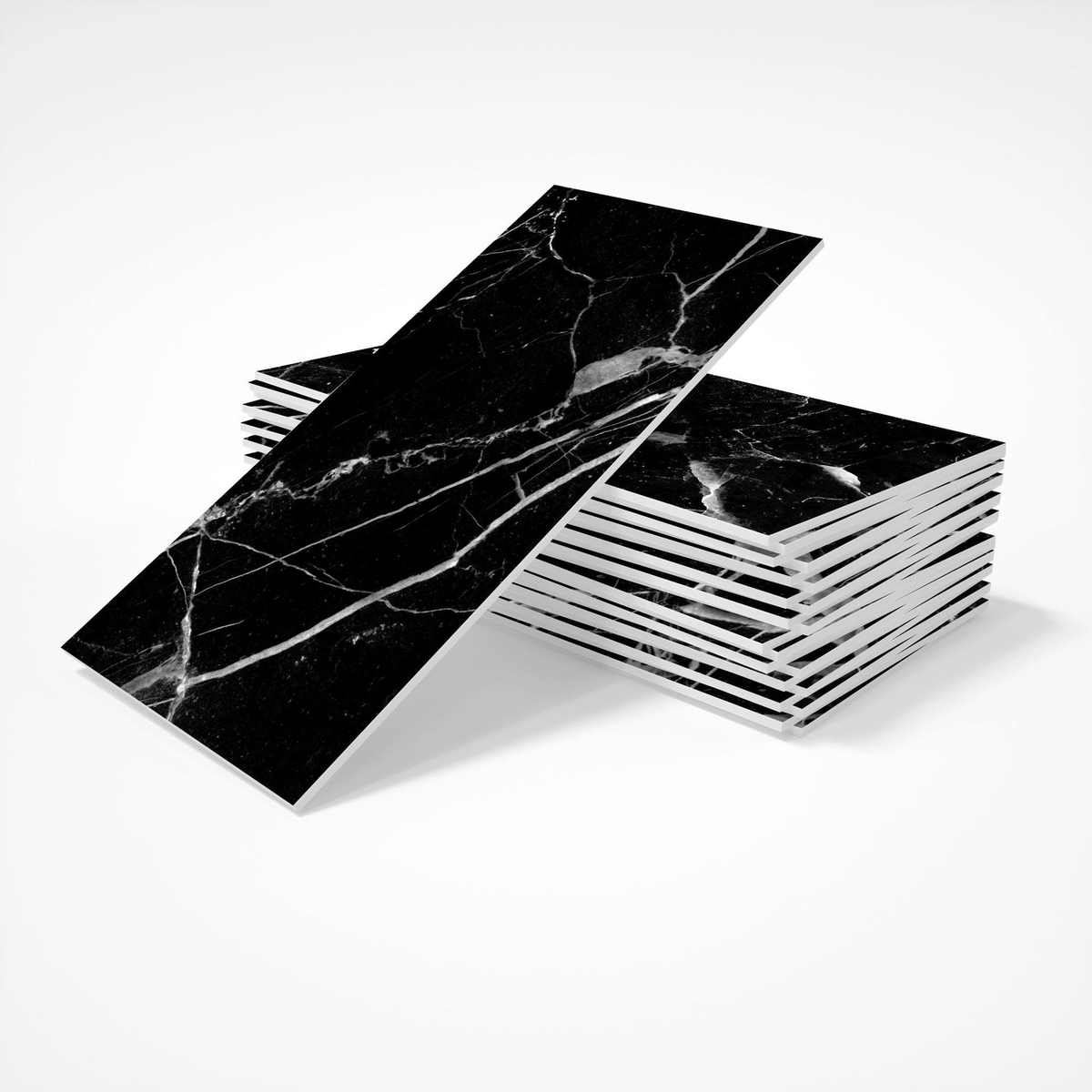 泡沫3D立体大理石瓷砖贴厨房浴室自粘防水PE加厚墙贴Temu批发