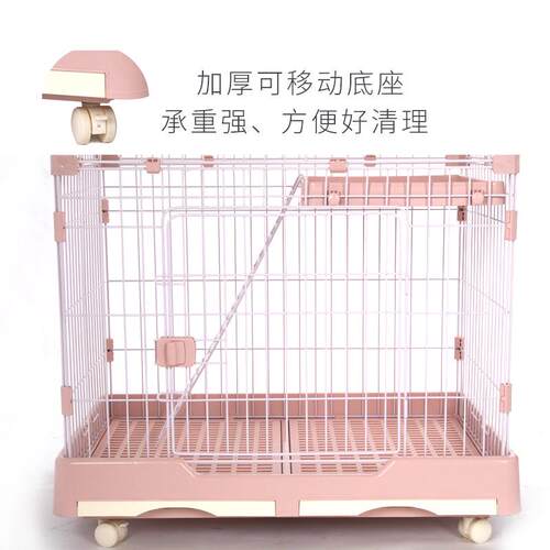猫笼子家用室内大自由空间猫屋猫舍猫咪用品小型双层三层猫笼别墅