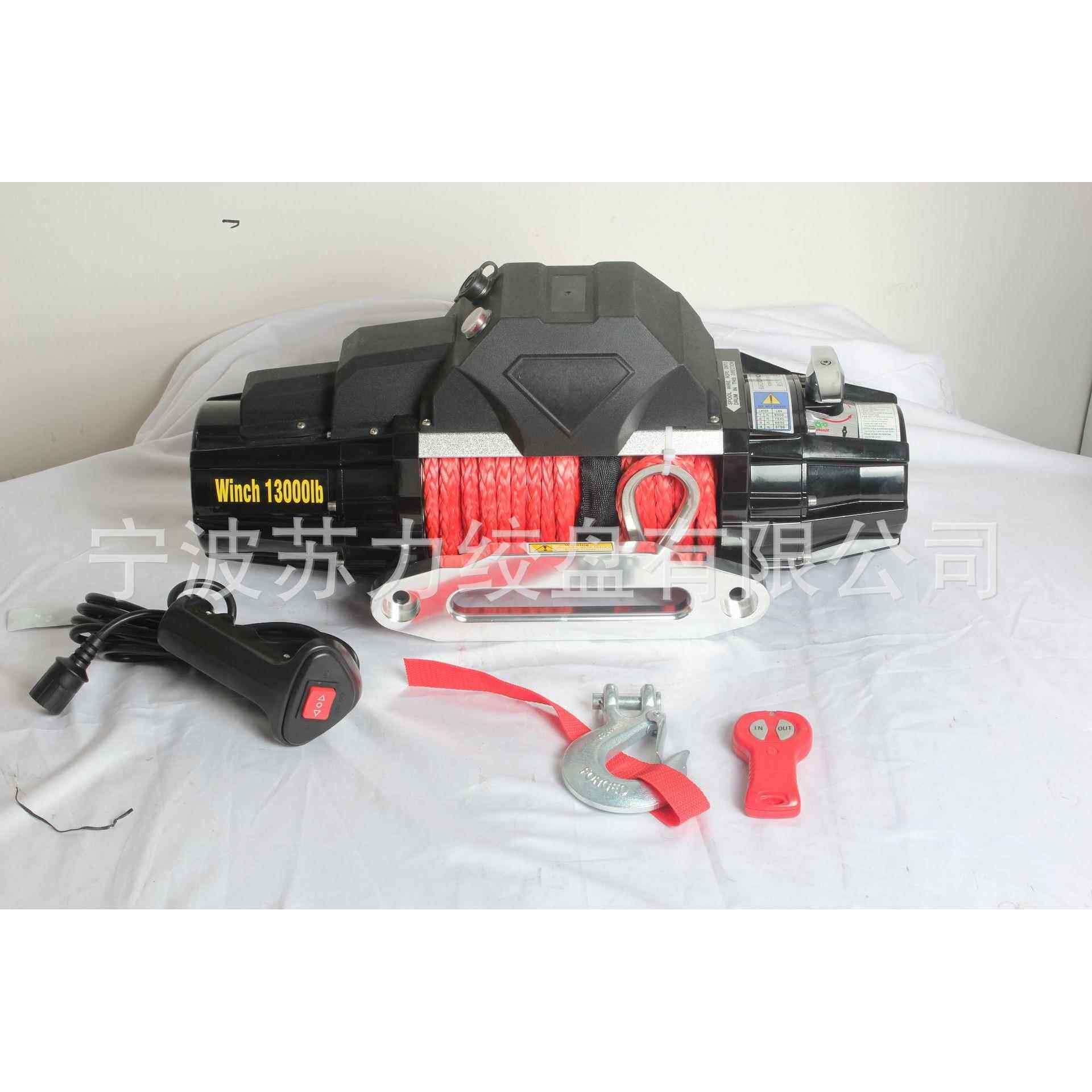 13000磅绞盘winch越野车外置绞盘电动绞盘牵引机汽车绞盘
