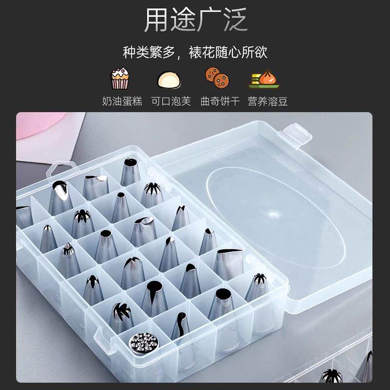 蛋糕泡芙裱花嘴套烘焙曲模具云朵熊水裱花袋复使用全奶反油奇裱花