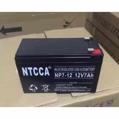 NTCCA恩科蓄电池NP12V7AH12AH17AH24AH38AH65AH100AH120AH UPSEPS
