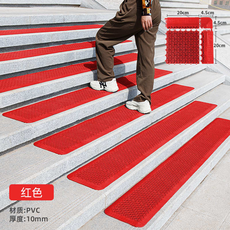 台阶室外别墅垫防滑户外垫大理石楼梯踏步pvc加厚酒店地毯大门口