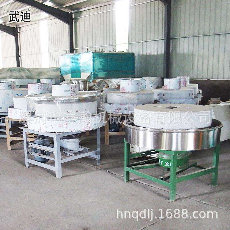 石磨面粉机 原石打磨开凿 常温加工传统面粉 厂价电动石磨磨面机