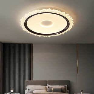 意式 中山灯具 轻奢卧室灯led吸顶灯现代简约温馨主卧房间灯2025款