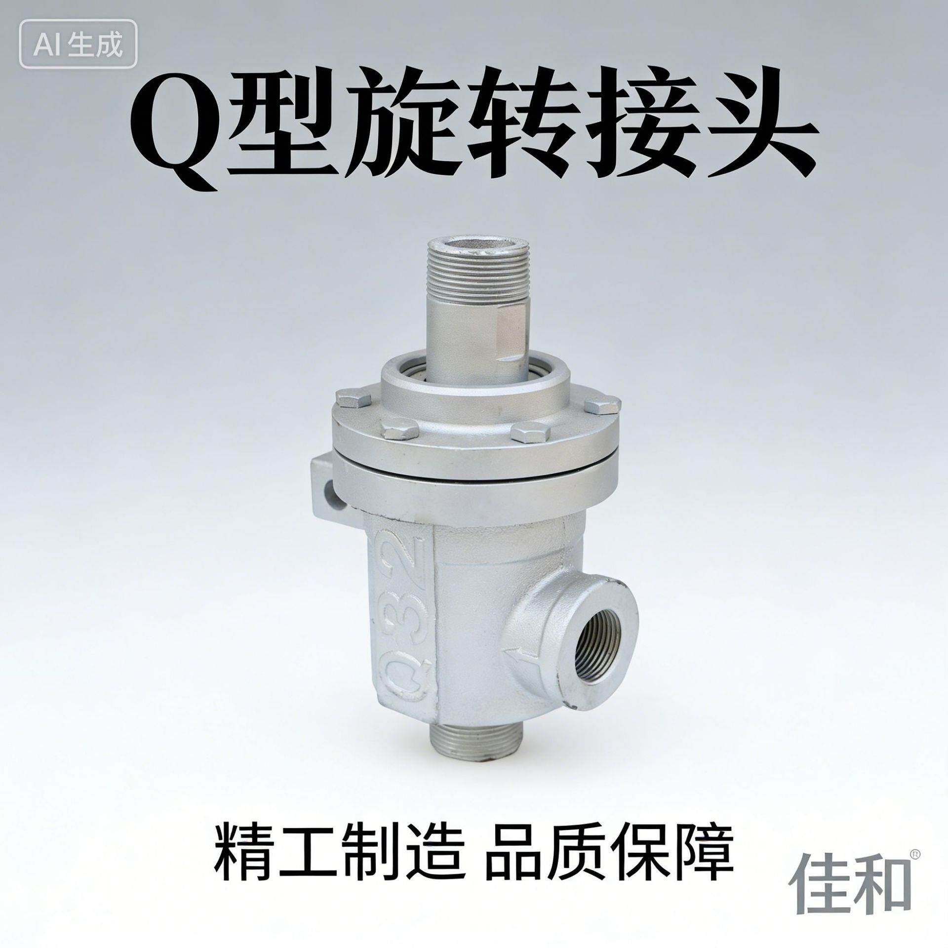 Q型旋转接头瓦楞机烫平机蒸汽旋转接头QS/QD温导热油旋转接头