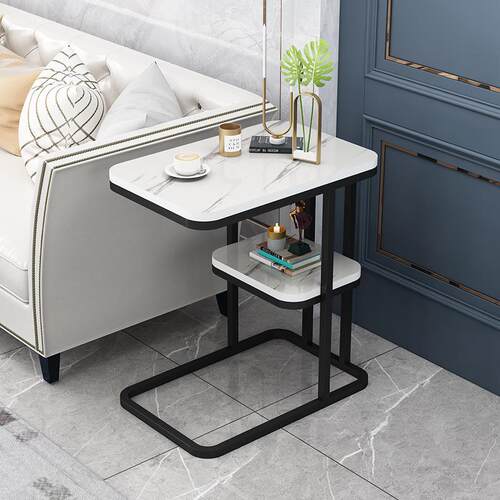 Home Mini Balcony Sofa Side Table, Simple Creative Clean Cof