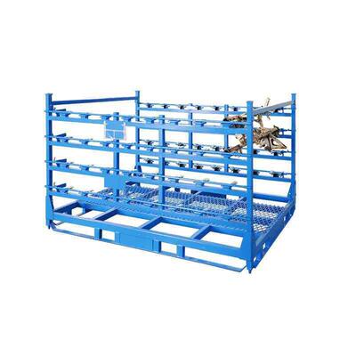 汽车轮胎料架折叠货架堆垛架折叠物流器具立柱重量型货架