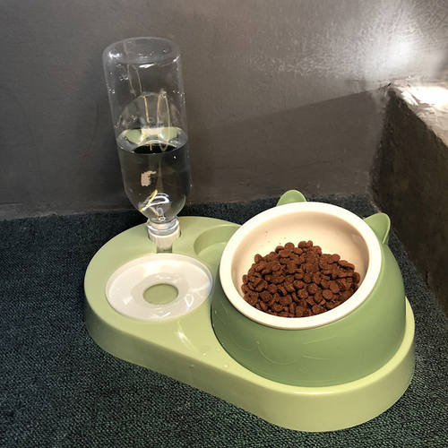 陶瓷保护颈椎饮水猫咪饭碗慢食碗