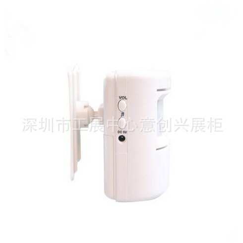 双向迎宾器进门叮咚欢迎光临出门谢谢惠顾红外感应门铃报警器