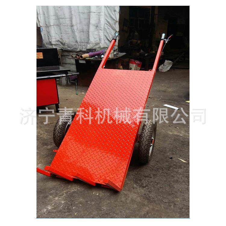 小型手推拉砖车 窑厂砖坯运输车 手把转向 厂家销售砖厂平板车