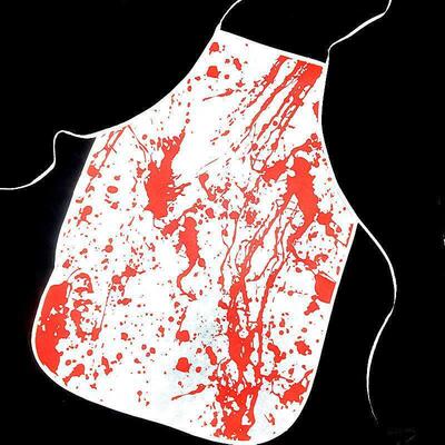 Halloween Plasma colored apron Horror character decoration