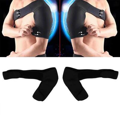 Gym Sports Care Single Shoulder Support Back Brace Guard Str