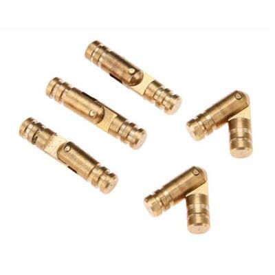 100Pcs Brass Concealed Barrel Hinges Jewelry Wood Boxes Cabi