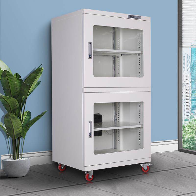 双色防潮柜工业电子设备干燥柜带轮精密仪器除湿柜元件芯片除湿柜