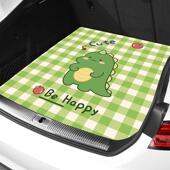 卡通汽车后备箱垫保护垫可爱 女士汽车后备箱垫防水防脏垫汽车后