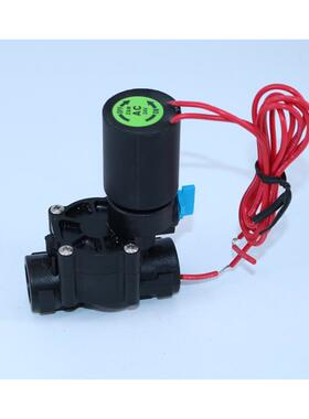 赞臣优质3分3/8寸常闭先导式迷你水处理塑料阀AC24V220VDC12V24V