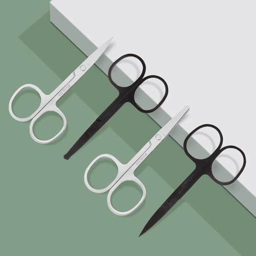 Eyebrow trimming scissors, eyebrow and eyelash beauty small