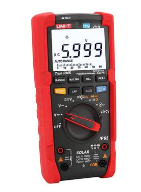 UT196优利德工业品数字光伏万用表交直流1500V电压表自动量程防烧