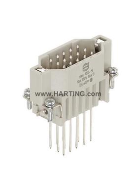 HRTING哈丁09120AMSI152601HAN15DM小10芯10A公头