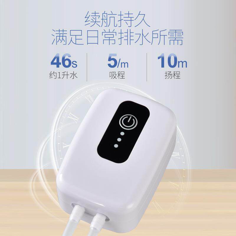 新款直销鱼缸电动换水器小型洗沙清洁吸水器排水泵吸便器移动USB