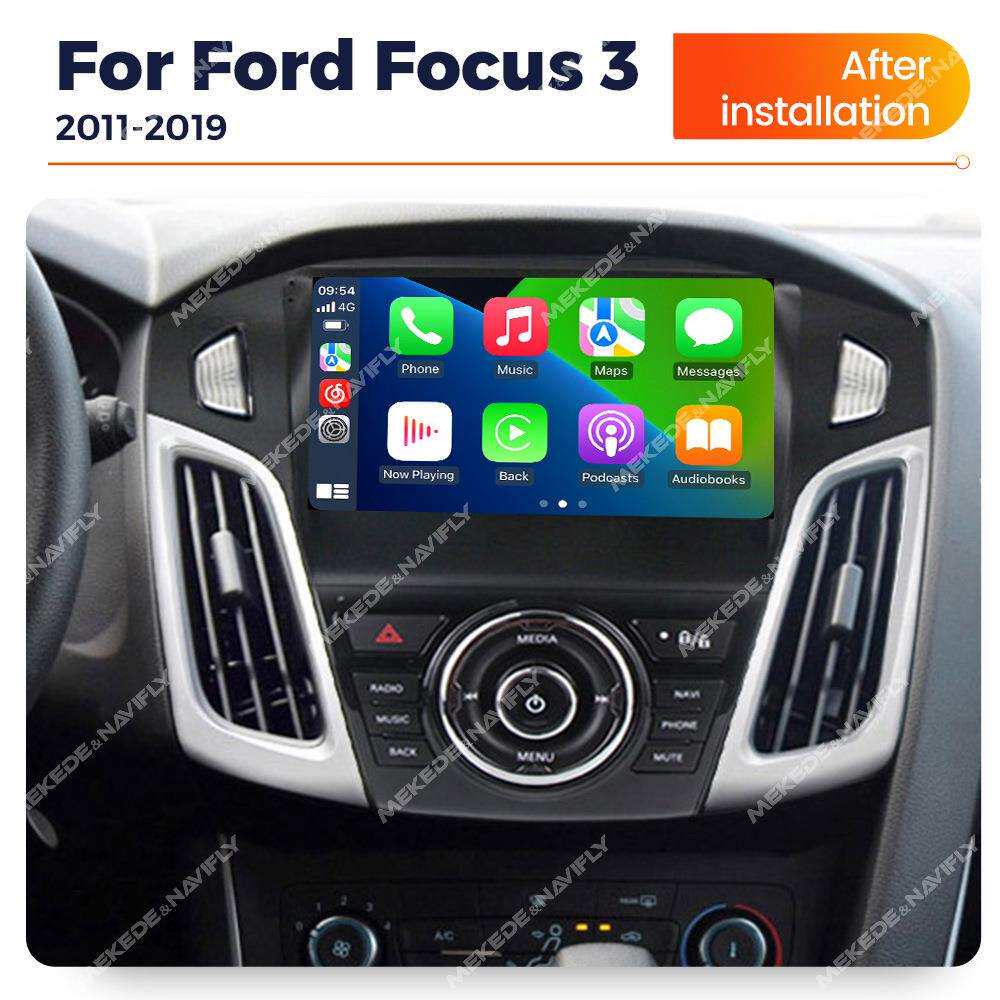 适用Ford福特Focus 3 福克斯2011-2019款安卓大屏中控导航Carplay