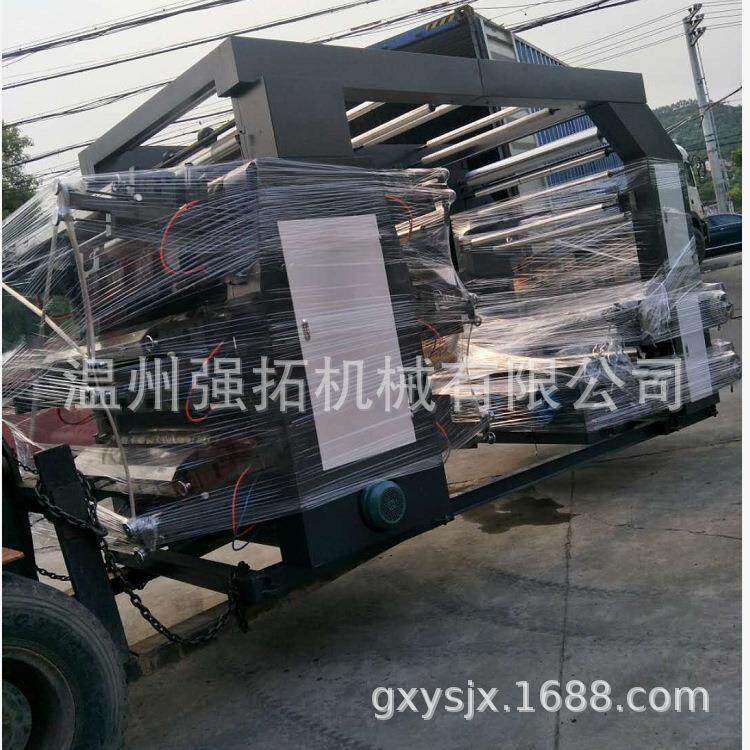厂家宽幅薄膜印刷机四色薄膜印刷机正反面柔性版印刷机