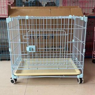 佳迪笼具加粗猫狗笼子宠物跑床纳米笼折叠中小型犬泰迪比熊雪纳瑞
