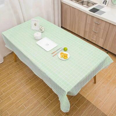 Large Rectangle Table Cover Cloth Wipe Clean Party Tableclot
