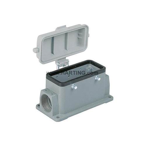 3HARTING浩亭09301底0022表面安装高结构双锁扣01491xPg29座