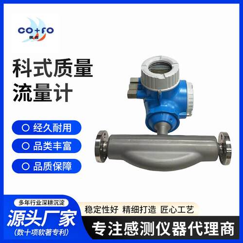 EH智能科式质量流量计8F3B15.H精度高可测流体气体液体