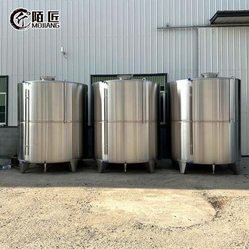 10m³不锈钢储油罐 立式变压器油储存罐 304白钢柴油储蓄罐