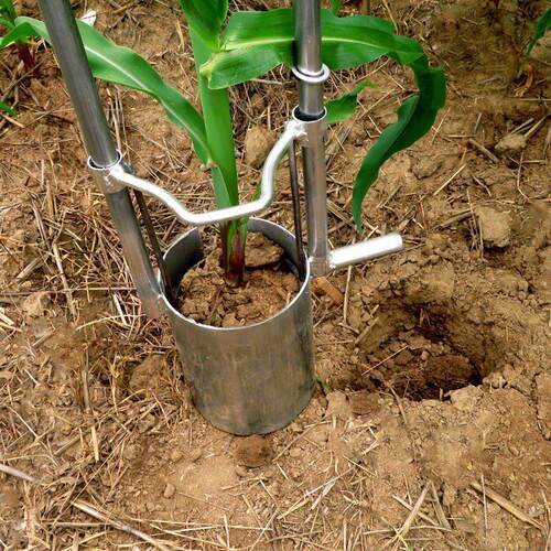 移栽神器玉米移苗器挖苗器打洞器挖地打孔种植栽苗器挖洞铲打孔器