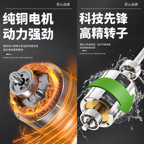 不锈钢耐高温离心0风机工业38管0多V翼式鼓风机22V强力道吸通风机