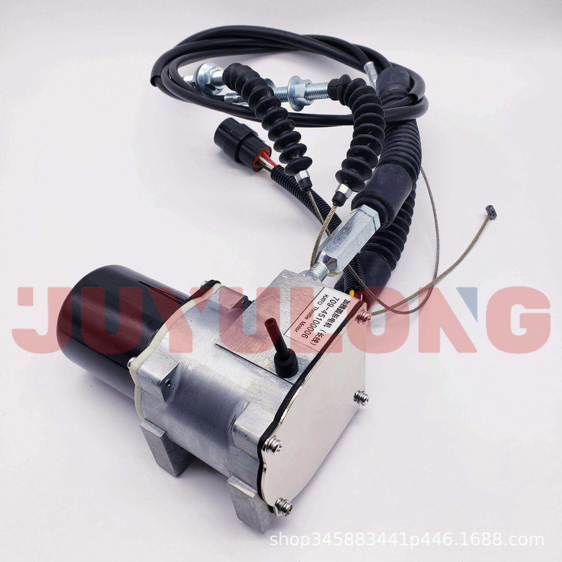 加藤HD450 512 700 820 1430挖掘机油门电机加油马达709-45000006