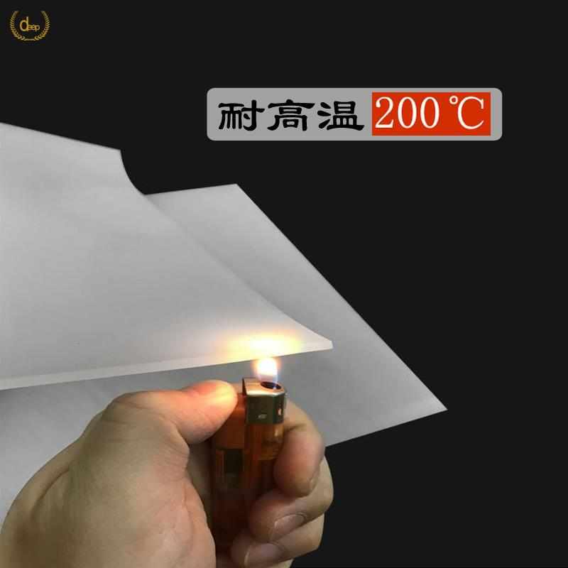 白色硅胶板耐高温硅橡胶垫片防护 厚度0.5/1/2/3/4/5/6/78/9/10mm