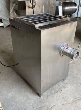 鸡不众康钢冻肉碎肉机 冻鸡型骨屁股绞肉机 锈不锈钢大商用绞肉机