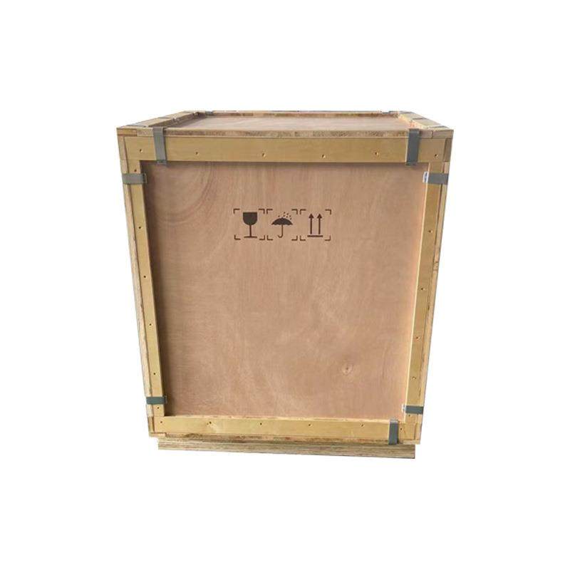 复合板复合板卡板卡口木箱免熏蒸木箱钢带箱可卸胶合木箱物拆木流