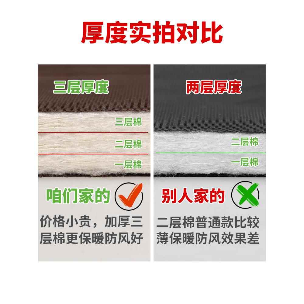 磁性棉门帘加厚家用冷库专用空调挡风保温商用冬季保暖防风自吸铁