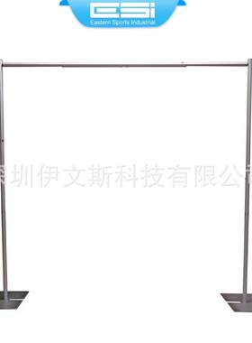 婚礼拱门铝合金可调节婚庆拱门花架舞台纱幔幕布3*3M花墙架伸缩杆