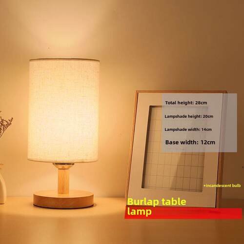 nordic table lamp bedroom bedside lamp warm light creative