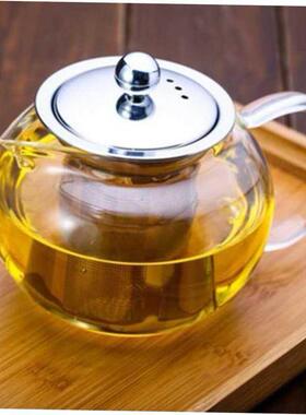Hear Resistant Glass Teapot Cup with Stainless Steel Infuser