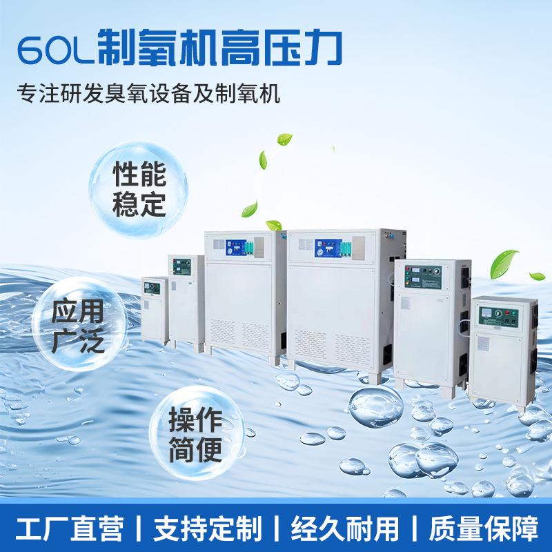 60L制氧机高压力氧气纯度高室内增氧氧化催熟发酵高密度水产养殖