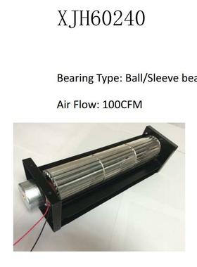 直销横流风机DC12V、24V、60240（60mm*240mm）工业静音风机