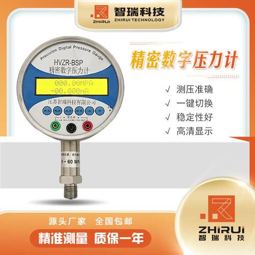 HVZR-YBS-D精密数字压力计，便携式压力计，压力仪表