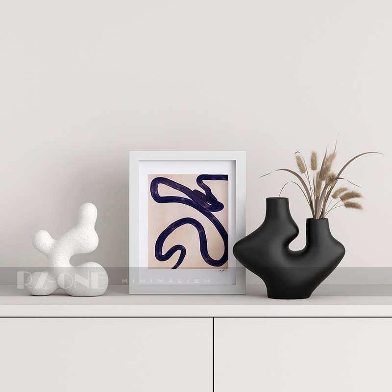 艺贝子现代简约个性小众高级感客厅家居摆件电视柜轻奢软装饰品酒