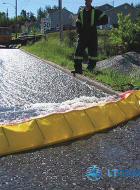 便携拦水带 软体可折叠防洪坝 以水治水挡水防洪河道截流拦水坝